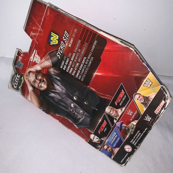 Mattel WWE Elite Sycho Sid Series 39 Figure Flashback WCW ECW M1 collectible - Picture 4 of 7